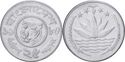 World Coins - Bangladesh, 25 Poisha, 1980, Monnaie royale canadienne d'Ottawa, Steel,
