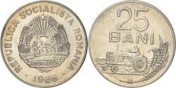 World Coins - Coin, Romania, 25 Bani, 1966, , Nickel Clad Steel, KM:94