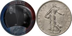 World Coins - France, Token, Charles de Gaulle, J.F. Kennedy & de Gaulle à l'Élysée