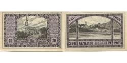 World Coins - Banknote, Austria, Bergheim, 20 Heller, Eglise 1920-10-31, UNC(63) Mehl:FS 82Ia