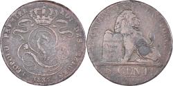 World Coins - Coin, Belgium, Leopold I, 5 Centimes, 1837, , Copper, KM:5.1
