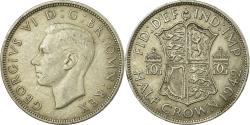 World Coins - Coin, Great Britain, George VI, 1/2 Crown, 1942, , Silver, KM:856