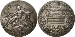 World Coins - France, Medal, Automobile Club de France, Silver, Dupuis.D,