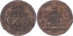 World Coins - France, Token, Anjou, Michel Falloux, maire d’Angers, 1715, , Copper