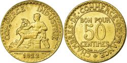 World Coins - Coin, France, Chambre de commerce, 50 Centimes, 1922,