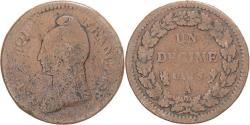World Coins - Coin, France, Dupré, Decime, AN 5, Paris, , Copper, Gadoury:187