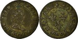 World Coins - Coin, France, Henri III, Double Tournois, Paris, , Copper, CGKL:86