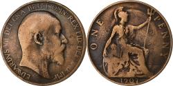 World Coins - Great Britain, Edward VII, Penny, 1907, Bronze, , KM:794.2