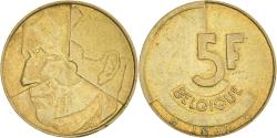 World Coins - Coin, Belgium, 5 Francs, 5 Frank, 1993, , Brass Or Aluminum-Bronze