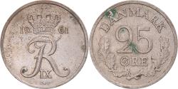 World Coins - Coin, Denmark, 25 Öre, 1961