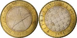 World Coins - Slovenia, 3 Euro, 2008, Vantaa, Bi-Metallic,
