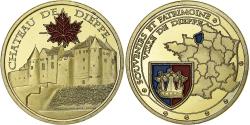 World Coins - France, Token, Château-Musée de Dieppe, Copper-nickel Aluminium, Souvenirs et