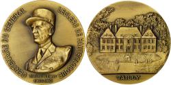 World Coins - France, Medal, Centenaire du Général Leclerc, Tailly, 1977, Ballard,