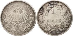 World Coins - Coin, GERMANY - EMPIRE, 1/2 Mark, 1916, Karlsruhe, , Silver, KM:17