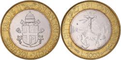 World Coins - Coin, VATICAN CITY, John Paul II, 1000 Lire, 1999, Rome, , Bi-Metallic