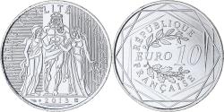 World Coins - France, 10 Euro, 2013, Monnaie de Paris, Hercule, , Silver