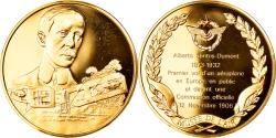 World Coins - France, Medal, Premier Vol d'un Aéroplane en Europe, Aviation,