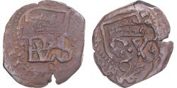 World Coins - Coin, Spain, Philip III, 8 Maravedis, Ingenio, COB, countermarked,