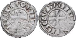 World Coins - County of Nevers, Mahaut II, Denarius, 1241-1257, Nevers, Silver,