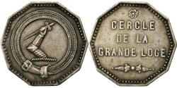 World Coins - France, Token, Masonic, Cercle de la Grande Loge, , Silver