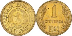 World Coins - Coin, Bulgaria, Stotinka, 1962, , Brass, KM:59