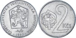 World Coins - Coin, Czechoslovakia, 2 Koruny, 1990