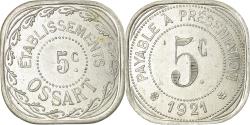 World Coins - Coin, France, Etablissements OSSART, Montpellier, 5 Centimes, 1921,