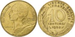 World Coins - France, 10 Centimes, Marianne, 1983, Pessac, Aluminum-Bronze,