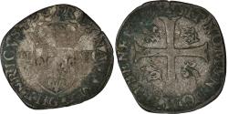 World Coins - Coin, France, Henri IV, Douzain, 1595, Poitiers, , Billon, Sombart:4420