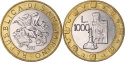 World Coins - Coin, San Marino, 1000 Lire, 1997, Rome, , Bi-Metallic, KM:368