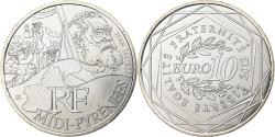 World Coins - France, 10 Euro, Euros des régions, Midi-Pyrénées, 2012, Monnaie de Paris