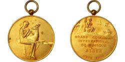World Coins - Algeria, Medal, Concours International de Musique d'Alger, 1930, Benard