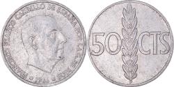 World Coins - Coin, Spain, Francisco Franco, caudillo, 50 Centimos, 1966, , Aluminum