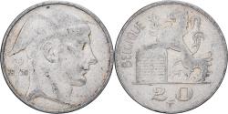 World Coins - Belgium, 20 Francs, 20 Frank, 1950, Brussels, Silver, , KM:140.2