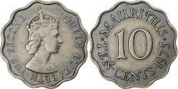 World Coins - Mauritius, Elizabeth II, 10 Cents, 1975, Copper-nickel, , KM:33