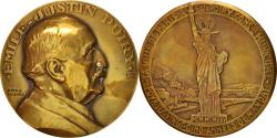 World Coins - France, Medal, Emile-Justin Poiry, History, 1925, Monier, , Bronze