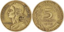 World Coins - Coin, France, 5 Centimes, 1969