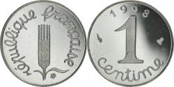 World Coins - Coin, France, Épi, Centime, 1998, Paris, Proof / BE, , Stainless
