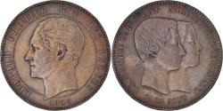 World Coins - Belgium, Medal, Léopold Ier, Mariage du Duc de Brabant, 1853, , Bronze