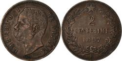 World Coins - Coin, Italy, Umberto I, 2 Centesimi, 1897, Rome, , Copper, KM:30