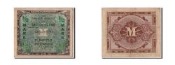 World Coins - Banknote, Germany, 1/2 Mark, 1944, Undated, KM:191a, VF(30-35)