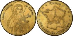 World Coins - France, Token, Lisieux - Basilique Sainte Thérèse de Lisieux, Copper-nickel