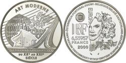 World Coins - France, 6.55957 Francs, Art Moderne, 2000, Paris, Silver, , KM:1228