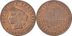 World Coins - Coin, France, Cérès, Centime, 1874, Paris, , Bronze, KM:826.1