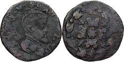 World Coins - Coin, Spanish Netherlands, Philippe II, Courte, 1560-1567, , Copper