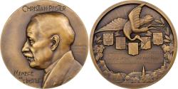 World Coins - France, Medal, Christian Pfister, 1932, Bronze, Dautel,