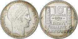 World Coins - France, 10 Francs, Turin, 1939, Paris, Silver, , Gadoury:801, KM:878
