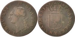 World Coins - Coin, France, Louis XVI, Sol ou sou, Sol, 1791, Orléans, , Copper