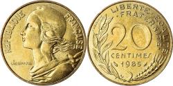 World Coins - Coin, France, Marianne, 20 Centimes, 1985, Paris, , Aluminum-Bronze