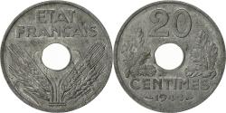 World Coins - Coin, France, État français, 20 Centimes, 1944, Paris, , Zinc